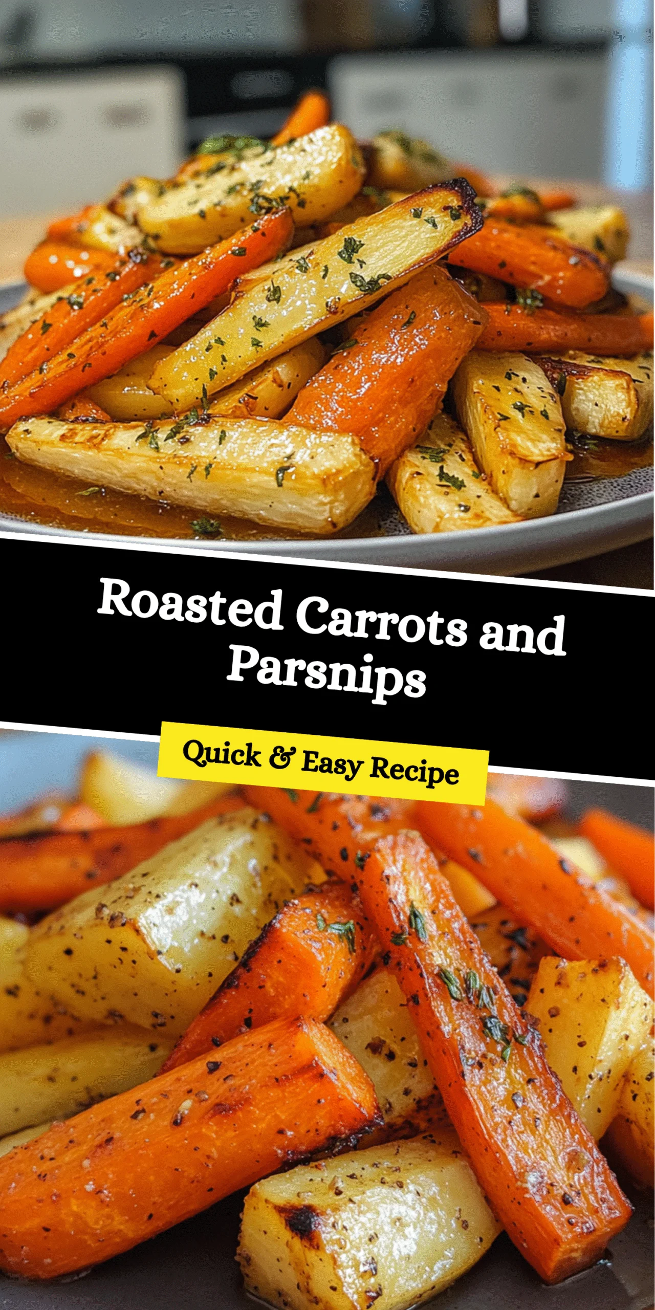 Roasted Carrots and Parsnips