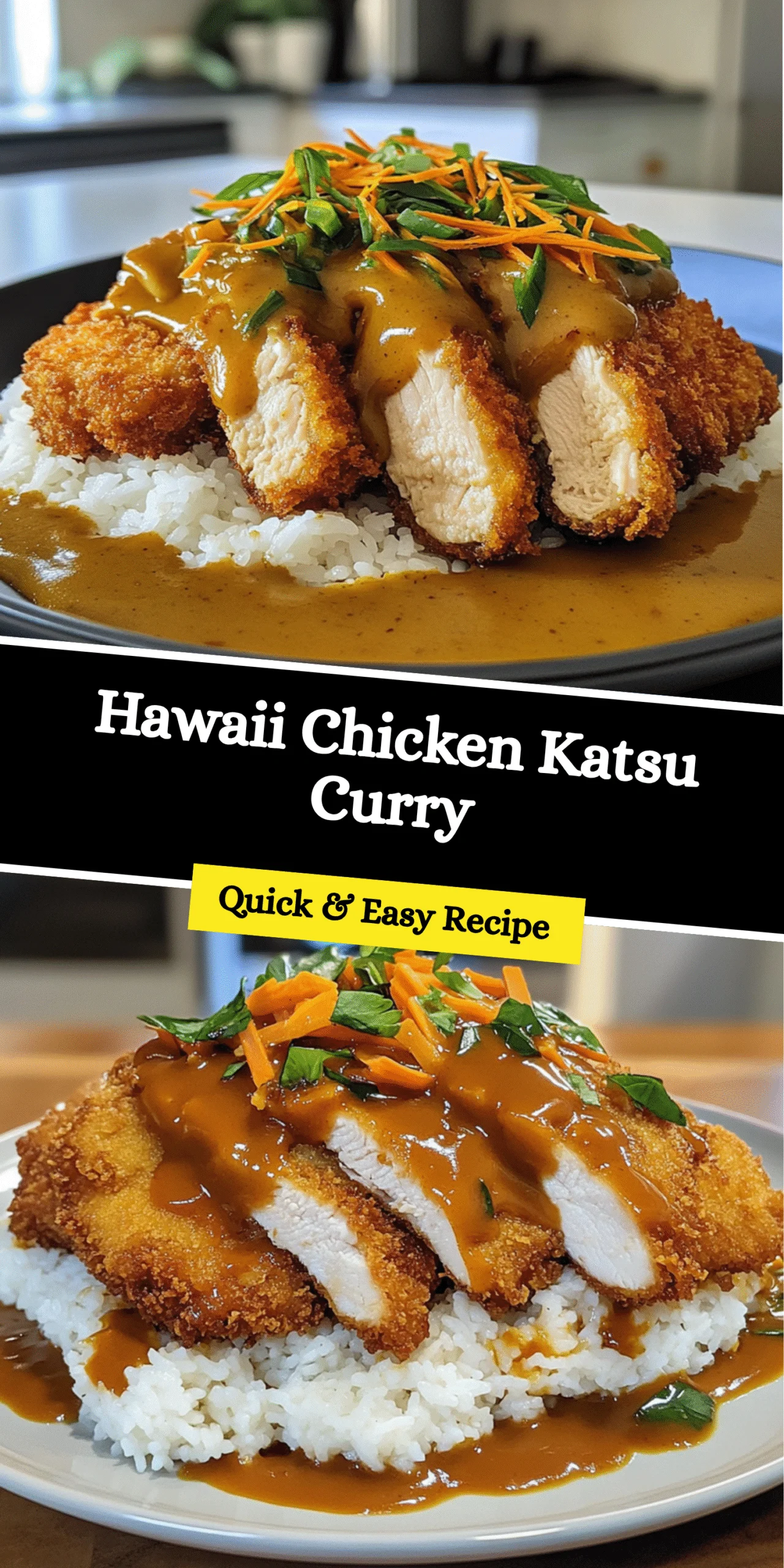 Hawaii Chicken Katsu Curry