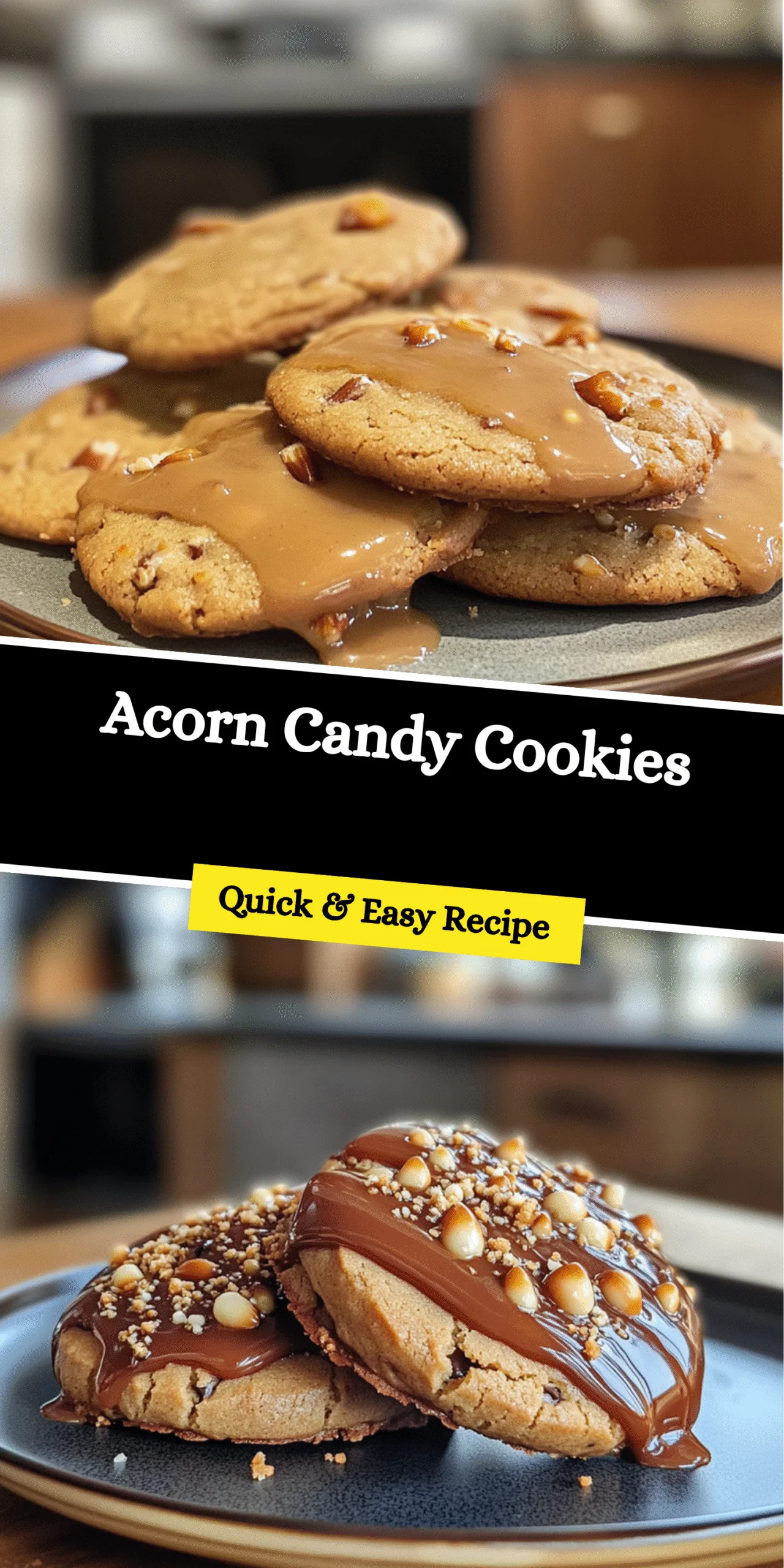 Acorn Candy Cookies