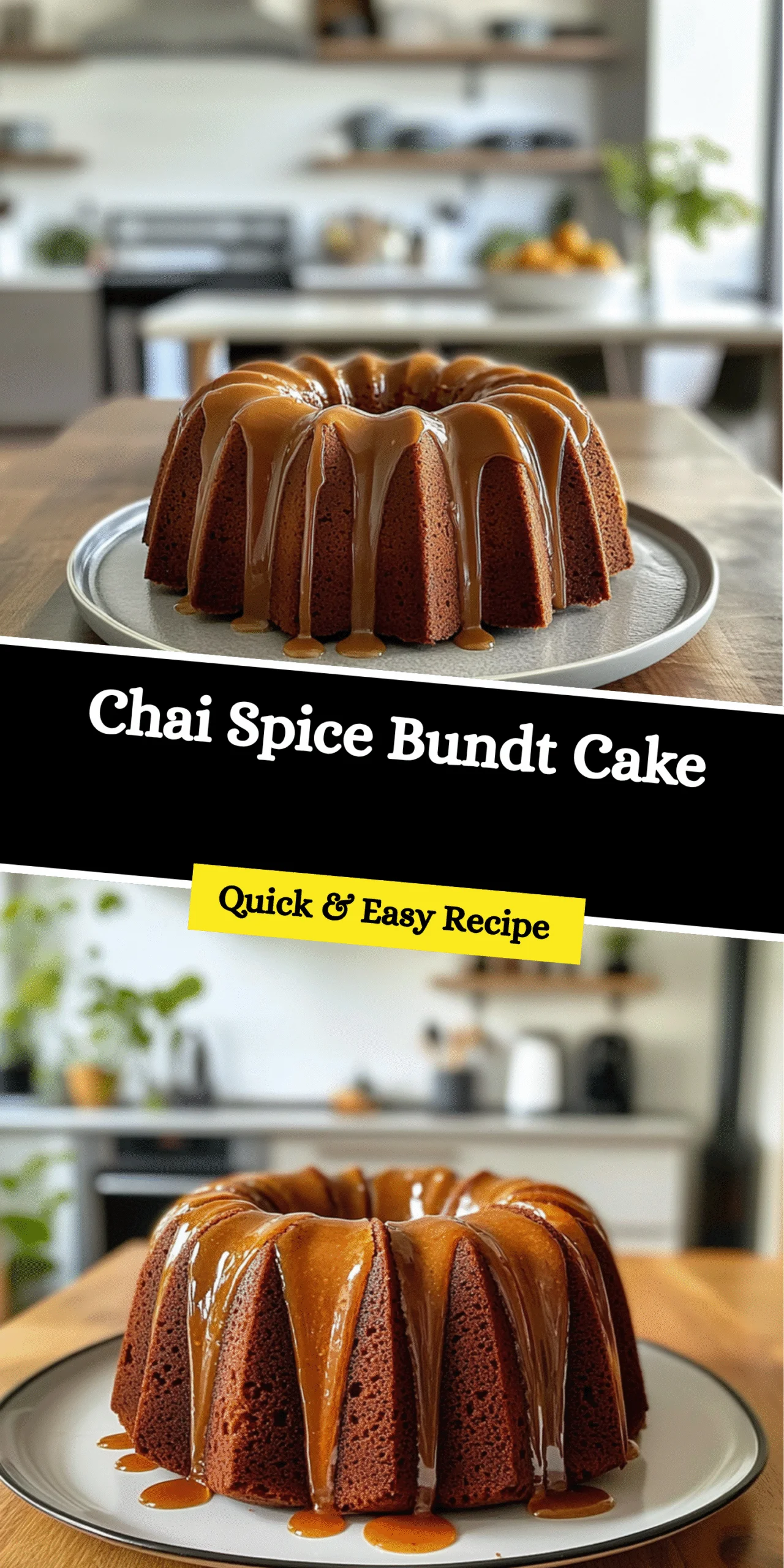 Chai Spice Bundt Cake