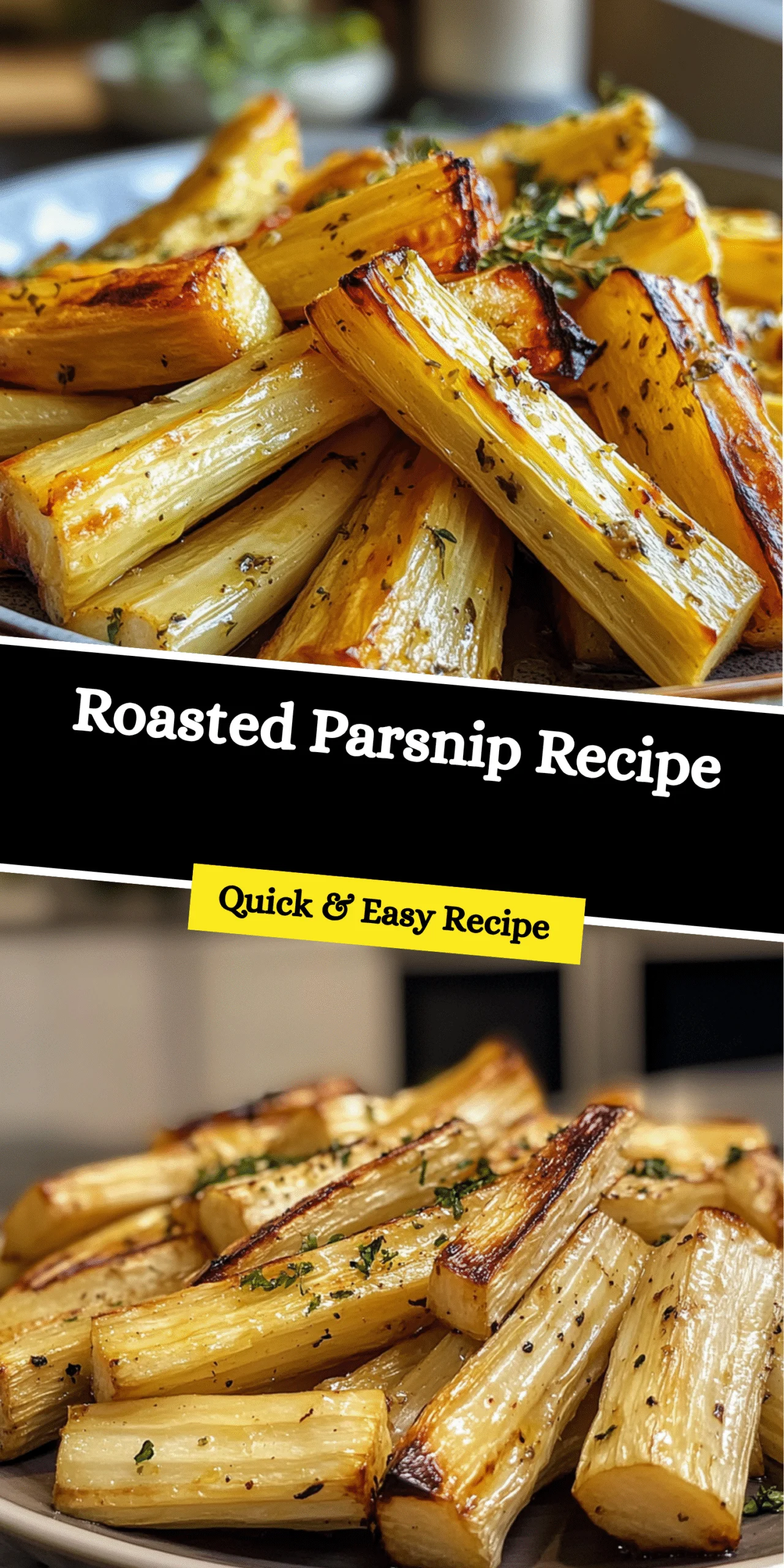 Roasted Parsnip Recipe
