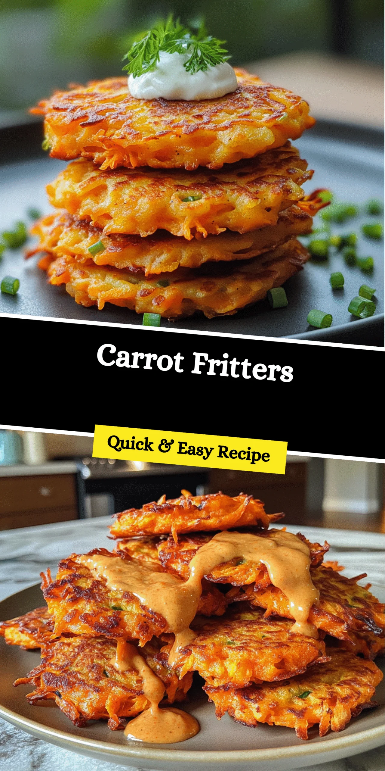 Carrot Fritters