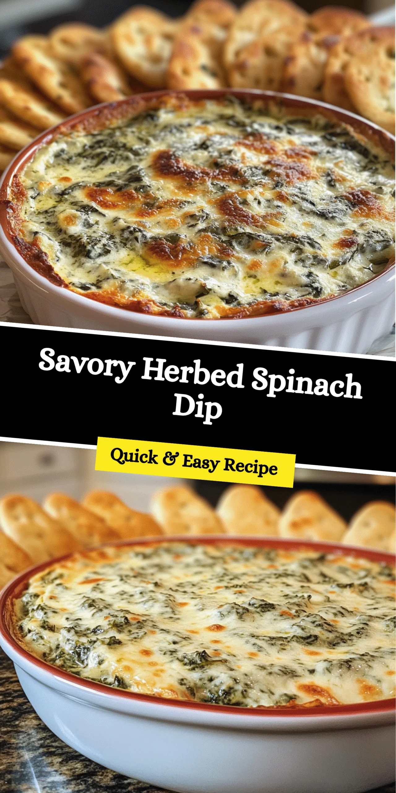 Savory Herbed Spinach Dip