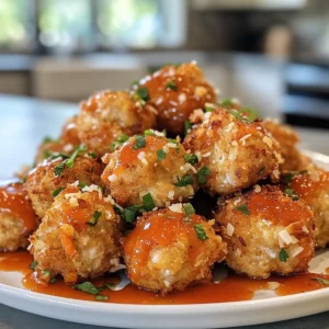 Crispy Coconut Chicken Meatballs
