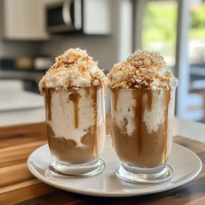 Chilled Coconut Iced Coffee Slush