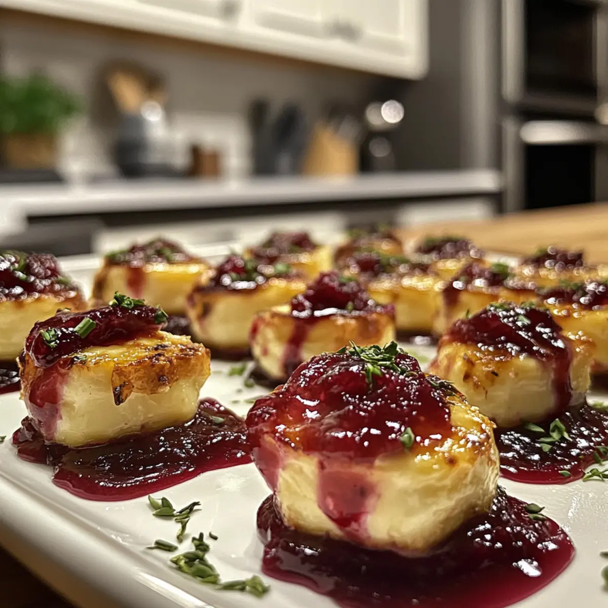 Irresistible Cranberry Brie Bites
