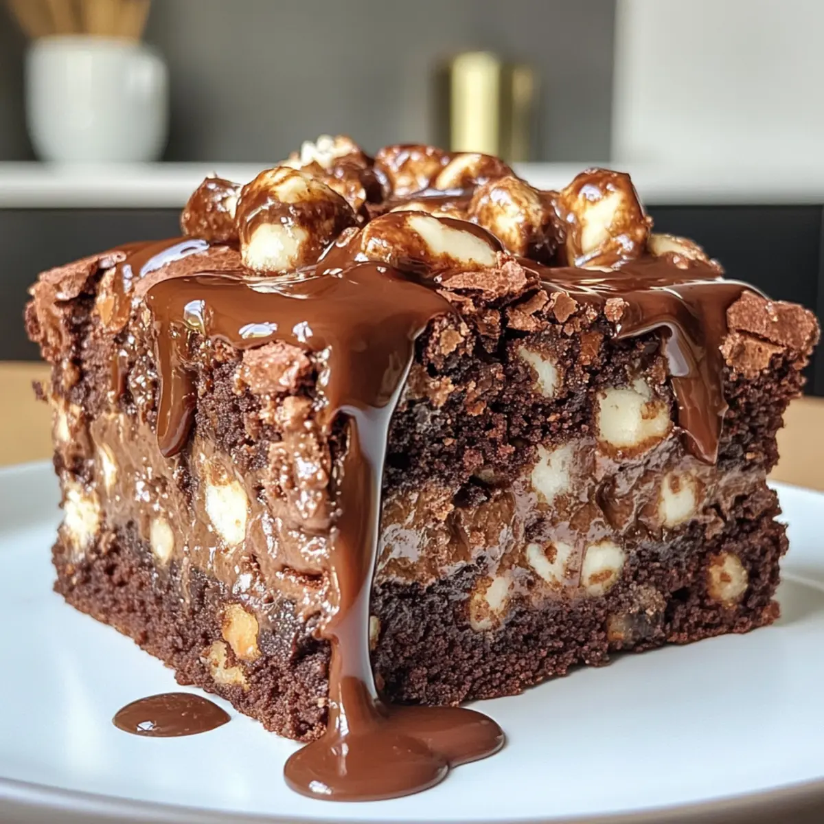 Decadent Rocky Road Brownies