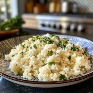 Cauliflower Rice Pilaf