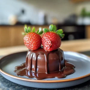 Decadent Chocolate Cheesecake Stuffed Strawberries