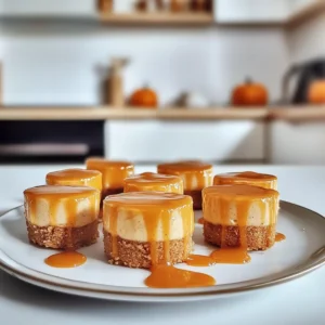 Mini Pumpkin Cheesecake Bites