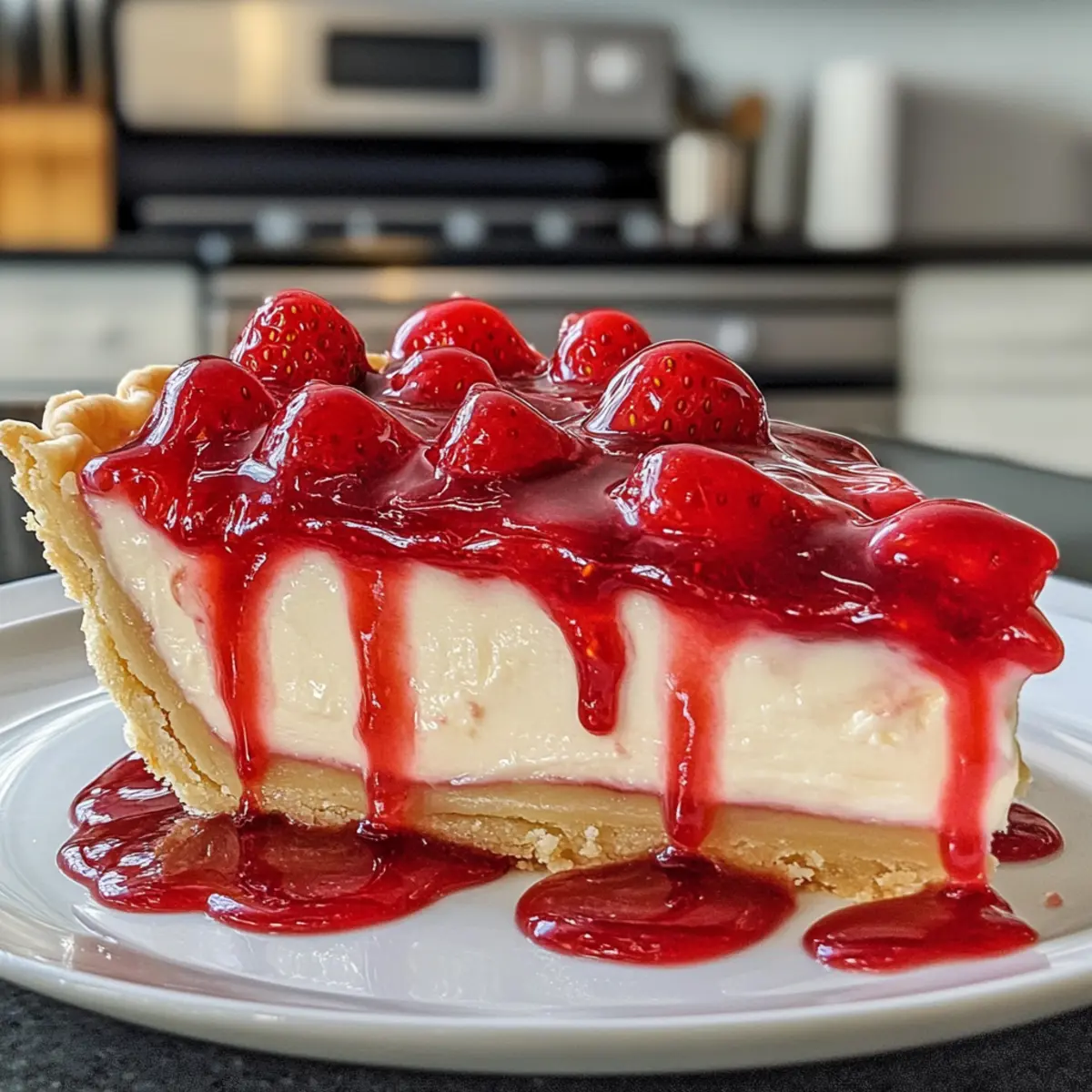 Delicious Strawberry Pop Tart Pie