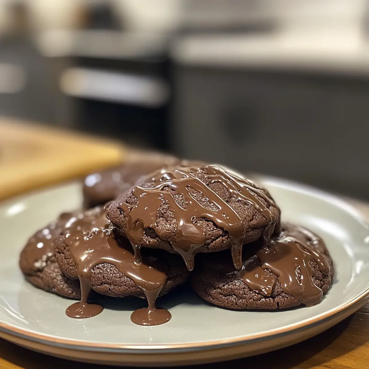 Cozy Indulgent Hot Chocolate Cookies