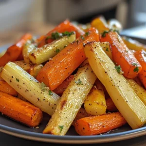 Roasted Carrots and Parsnips