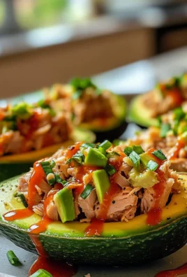 Savory Tuna Stuffed Avocados
