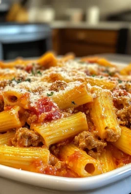 Savory Italian Rigatoni Bake
