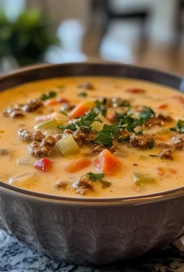 Cheeseburger Soup