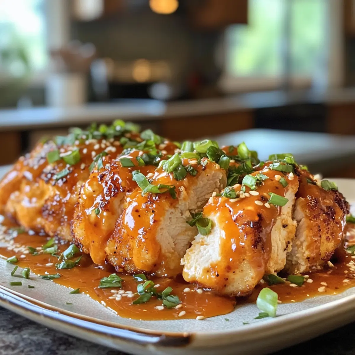 Savory Bang Bang Chicken Bake