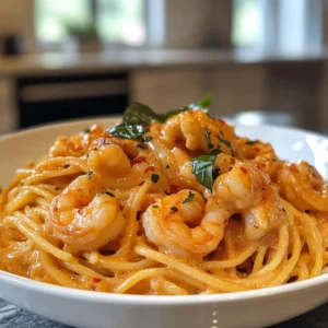 Creamy Bang Bang Shrimp Pasta