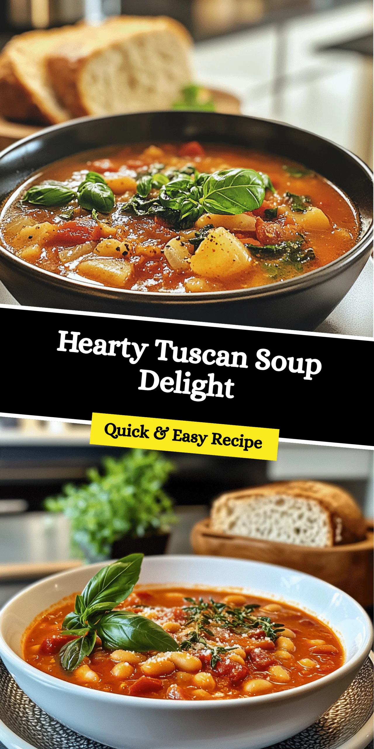Hearty Tuscan Soup Delight