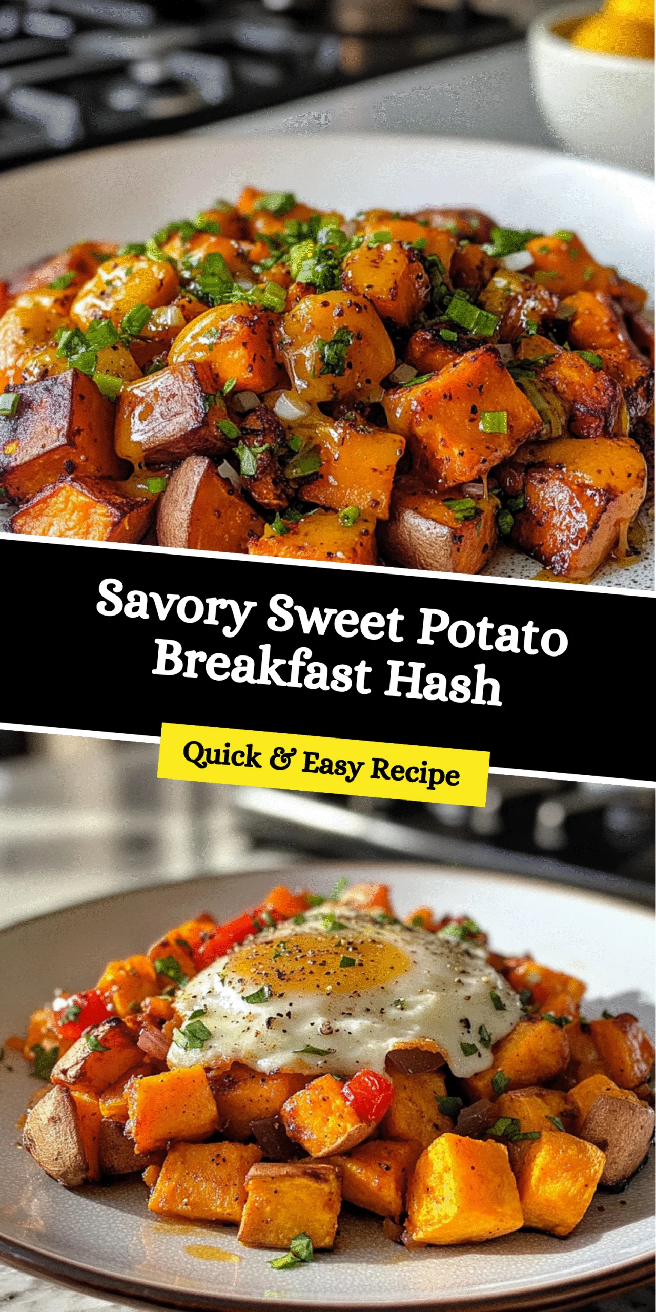 Savory Sweet Potato Breakfast Hash