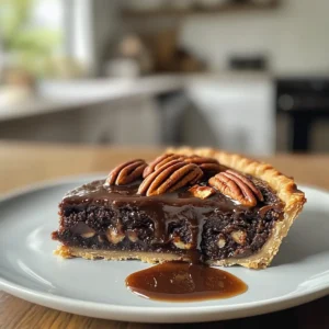 Decadent Brownie Pecan Pie Recipe