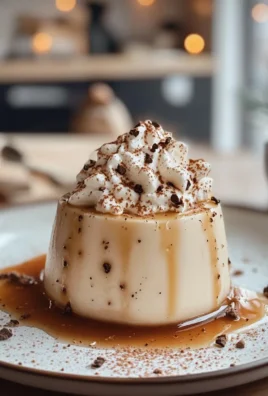 Creamy Eggnog Panna Cotta with Nutmeg Whipped Cream