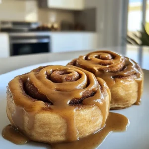Irresistible Creamy Biscoff Cookie Butter Cinnamon Rolls Recipe