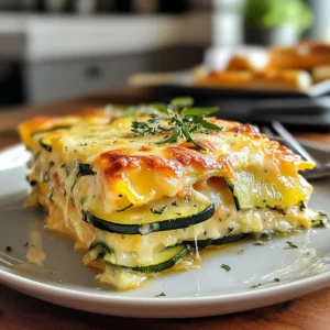Savory Cheesy Zucchini Casserole