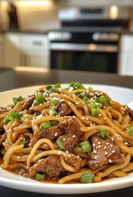 Savory Hoisin Beef Noodles