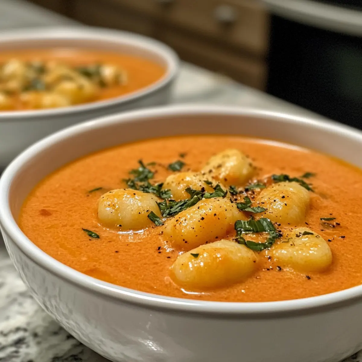 Creamy Tomato Gnocchi Soup