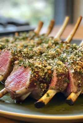Savory Herb-Crusted Rack of Lamb
