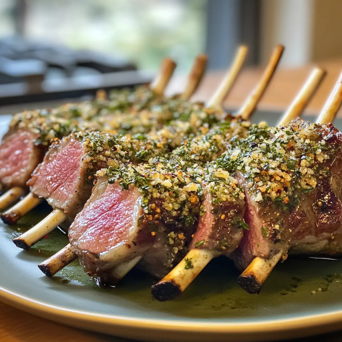 Savory Herb-Crusted Rack of Lamb