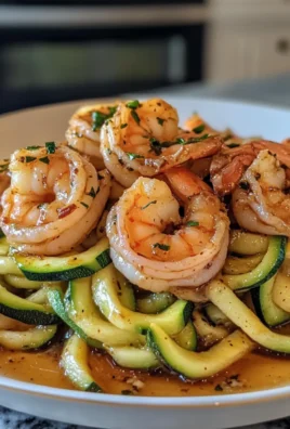 Savory Garlic Shrimp and Zucchini Noodles