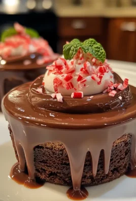 Decadent Chocolate Peppermint Mousse Cups