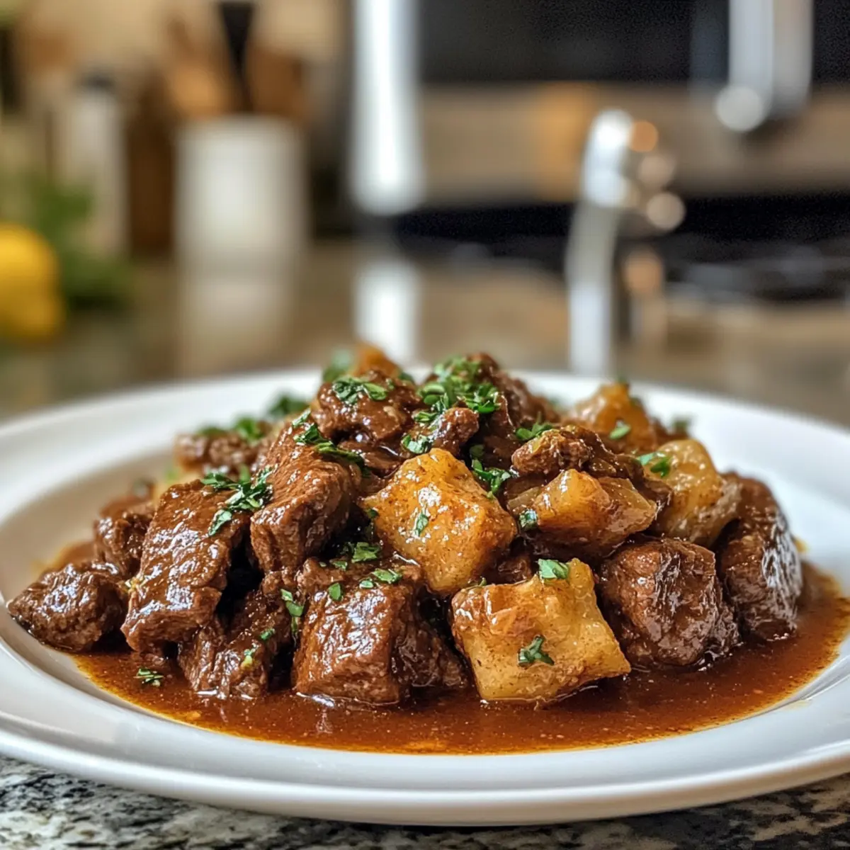 Savory Instant Pot Greek Beef Stifado