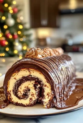 Decadent Chocolate Yule Log
