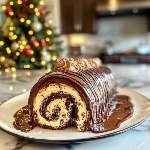 Decadent Chocolate Yule Log