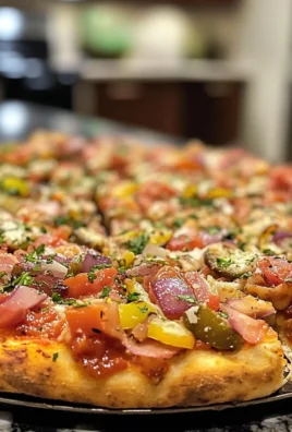 Savory Muffuletta Pizza Recipe