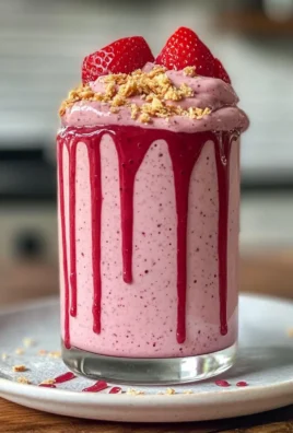 Creamy Keto Strawberry Cheesecake Smoothie