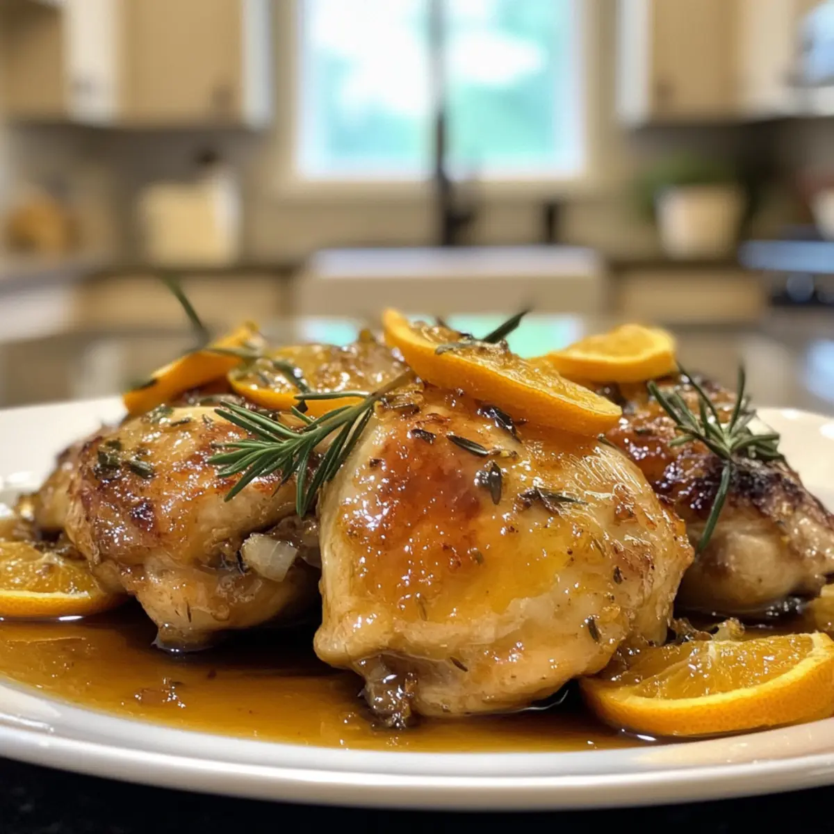 Succulent Sweet and Savory Roasted Orange Chicken Recipe