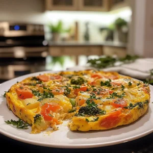 Hearty Savory Winter Vegetable Frittata