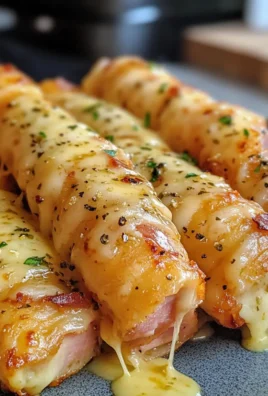 Savory Ham and Cheese Sticks