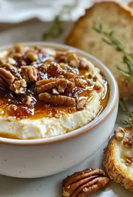 Creamy Baked Feta Dip with Fig Jam and Pecans