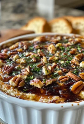 Savory Baked Feta Dip with Fig Jam and Pecans