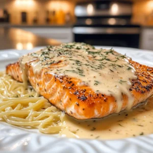 Irresistible Creamy Parmesan Tuscan Salmon Recipe