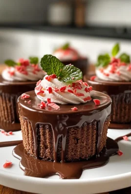 Decadent Chocolate Peppermint Mousse Cups