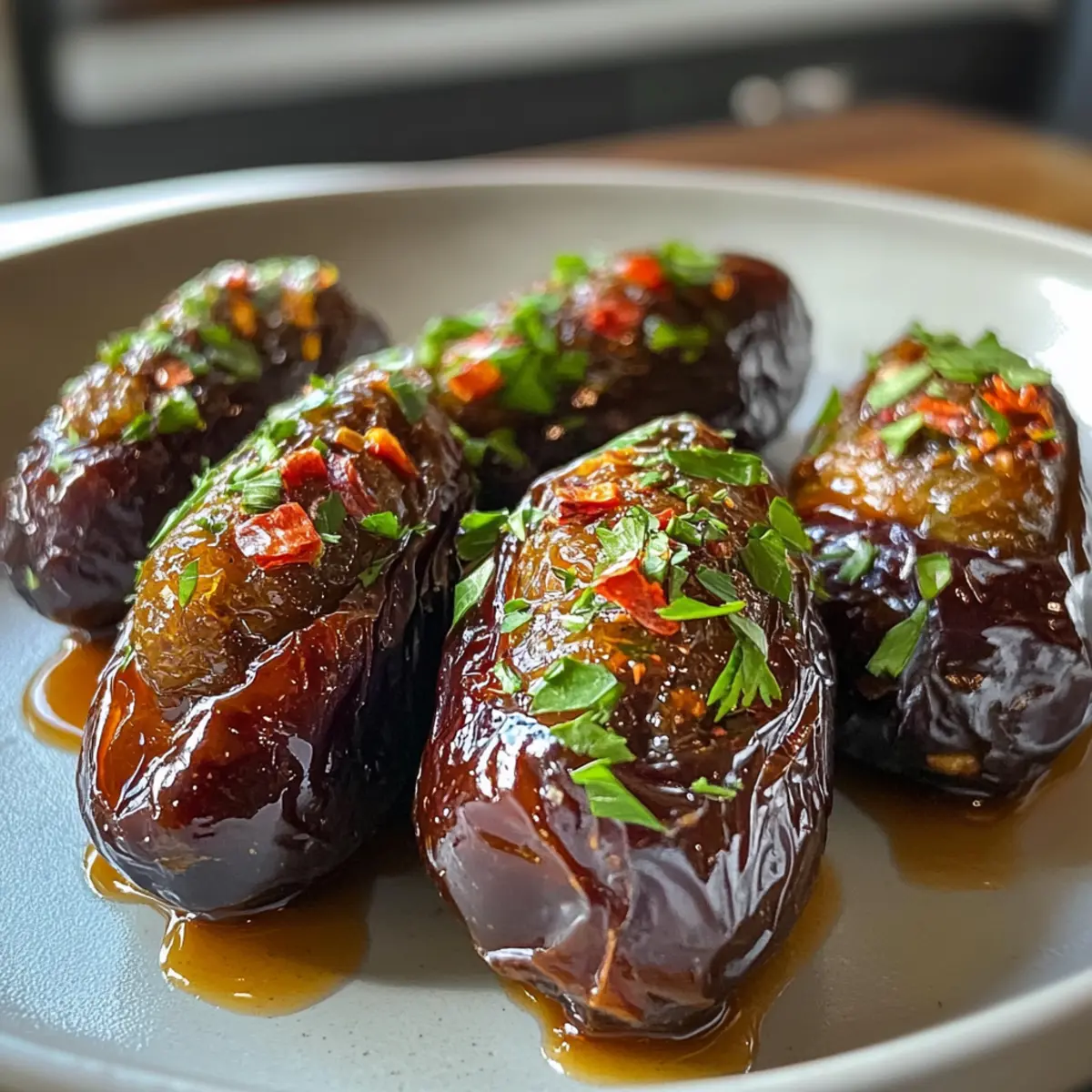 Savory Roasted Stuffed Dates Recipe