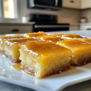 Decadent Gooey Butter Cake Bars