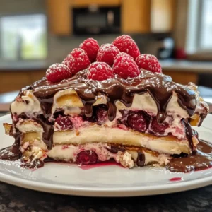 Decadent Raspberry Chocolate Lasagna
