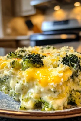 Creamy Broccoli Cheese Casserole